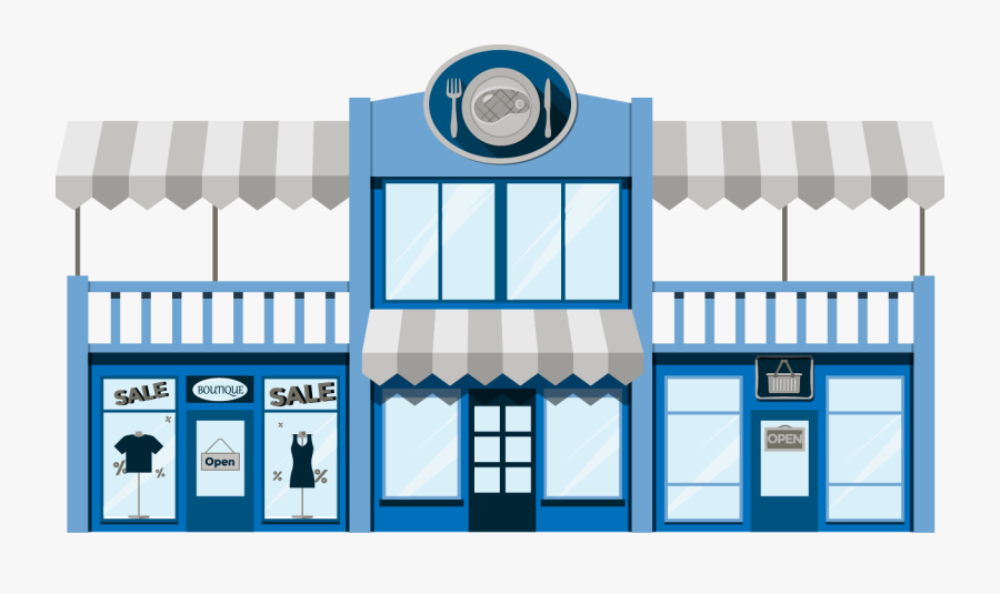 Mall Clipart Small Strip, Transparent Clipart