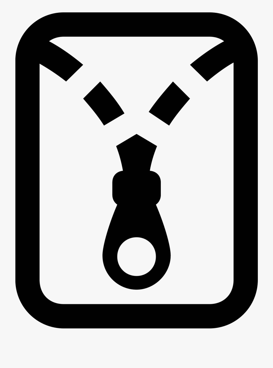 Zipper Clipart Eps - Free Archive Icon, Transparent Clipart
