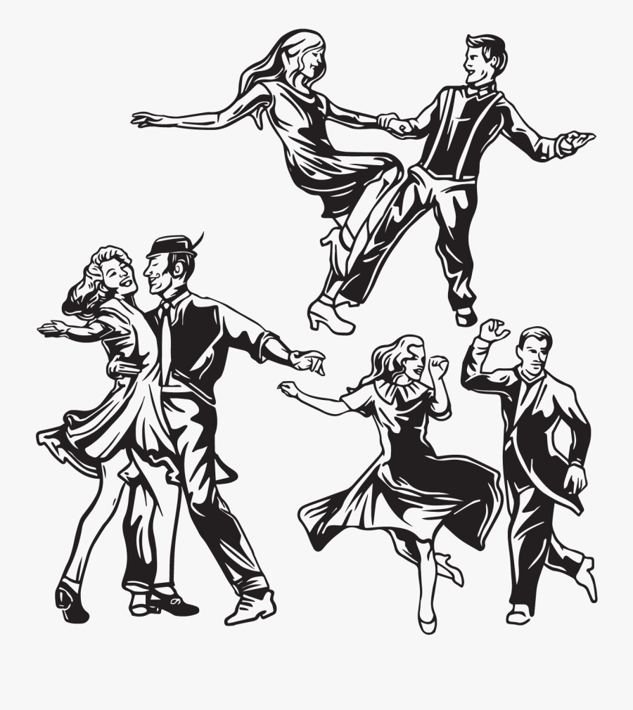 Tap Dance Silhouette Â€“ Assets For All - Tap Dance Drawing, Transparent Clipart