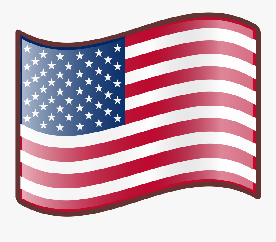 Usa Flag Icon Clipart , Png Download - White American Flag Clipart, Transparent Clipart