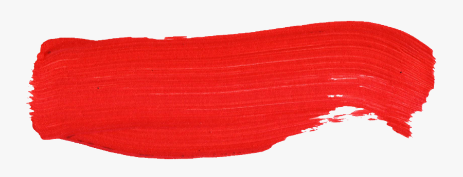 Red Paint Stroke Png Clip Art Download - Skirt, Transparent Clipart
