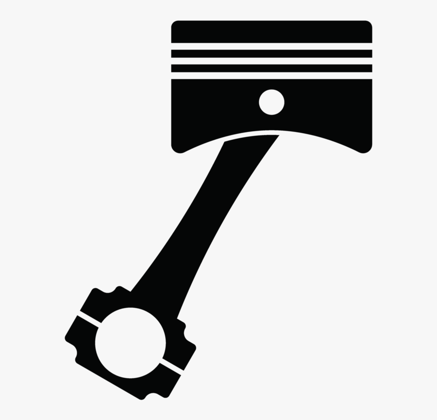 Engine Clipart Motorcycle Piston - Illustration, Transparent Clipart