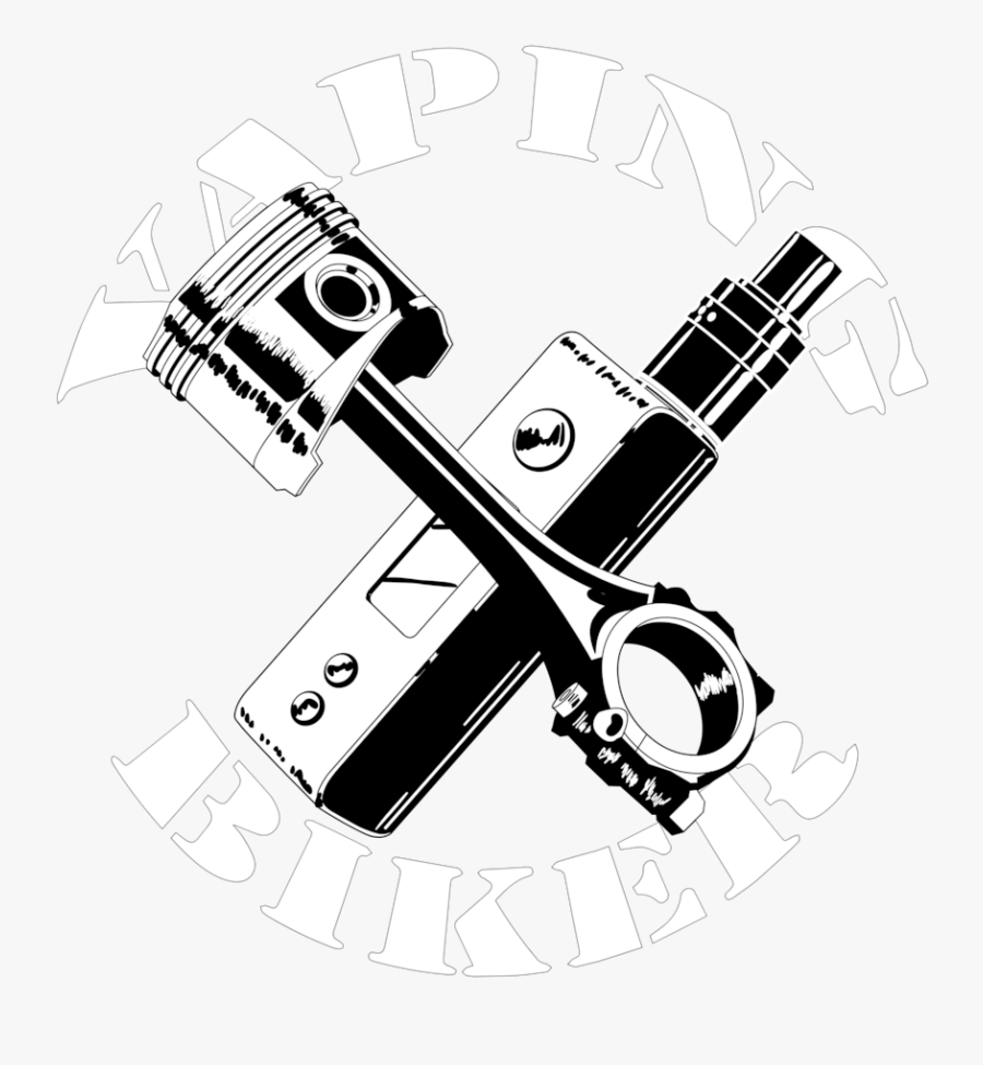 Crossed Pistons Graphic Black And White, Transparent Clipart