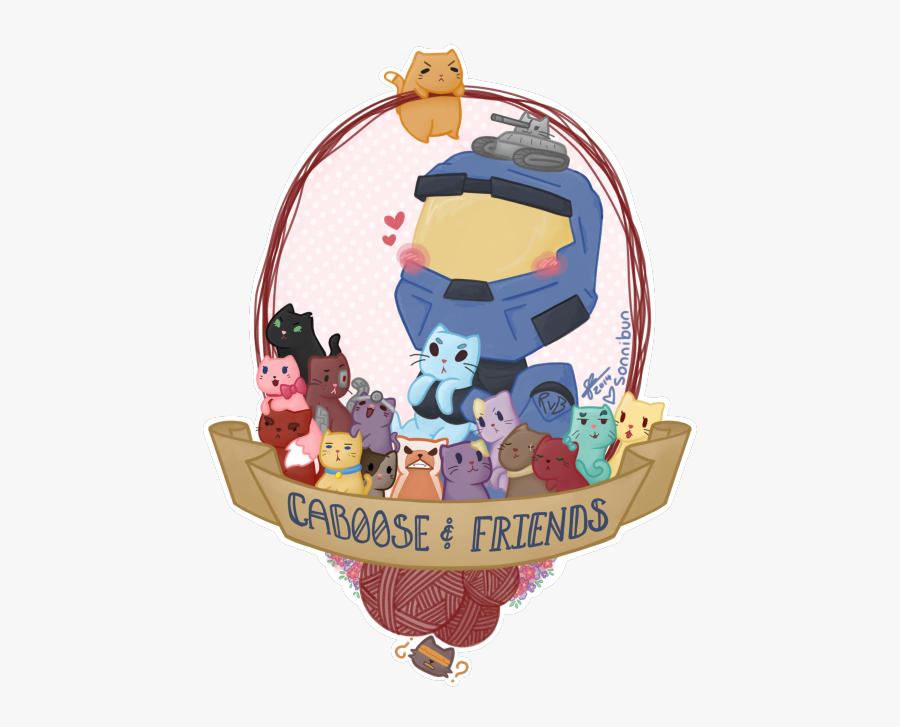 My Art Red Vs Blue Rooster Teeth Rvb Roosterteeth Michael - Fanart Red Vs Blue Caboose, Transparent Clipart