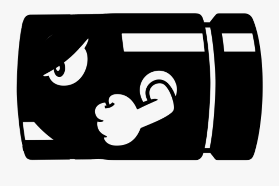 #piston - Bullet Bill Decal, Transparent Clipart