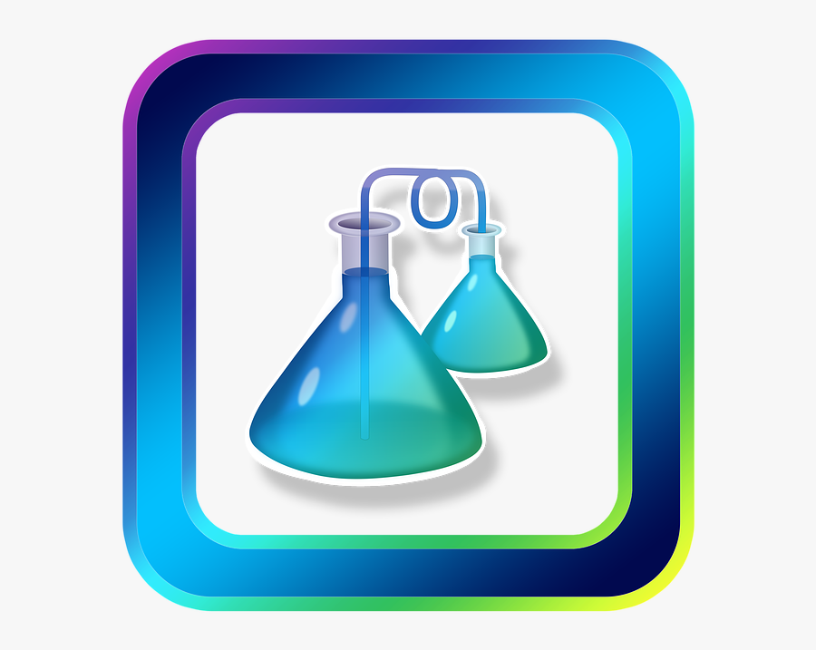 Icon, Chemistry, Piston, Glass, Experiment, Teaching - Question Mark Symbols, Transparent Clipart