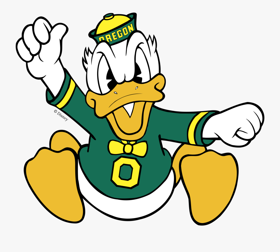 Oregon Duck Png - Oregon Ducks Donald Duck, Transparent Clipart