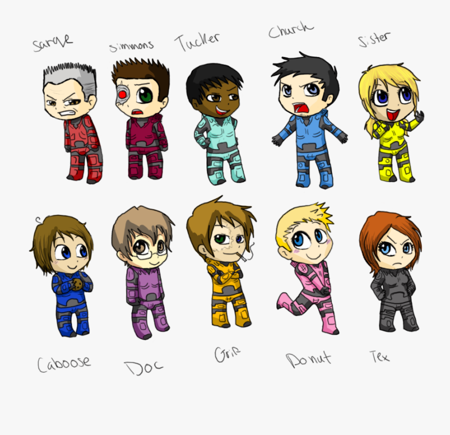 Rvb Characters, Transparent Clipart