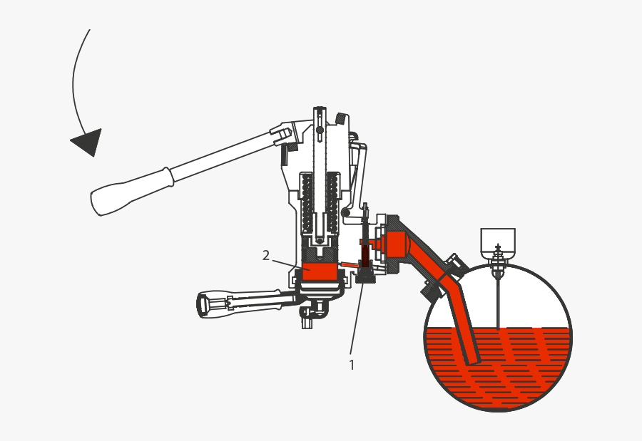 Macchina Caffè A Leva Schema, Transparent Clipart