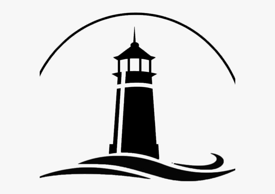 Silhouette White Clip Art - Transparent Lighthouse Clipart, Transparent Clipart
