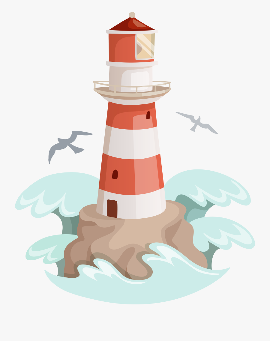 Lighthouse Clipart Image - Lighthouse, Transparent Clipart