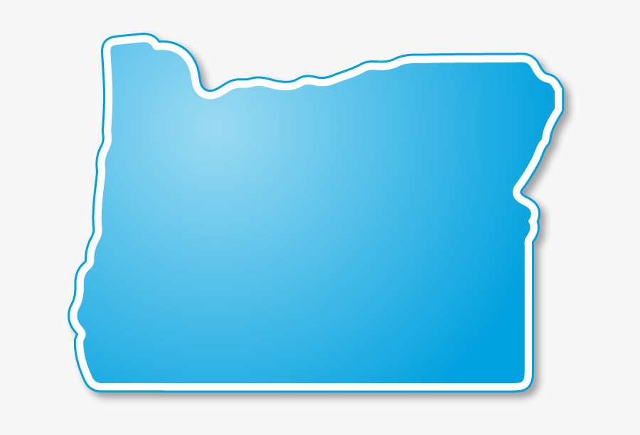Oregon Map Of Foundation Locations, Transparent Clipart