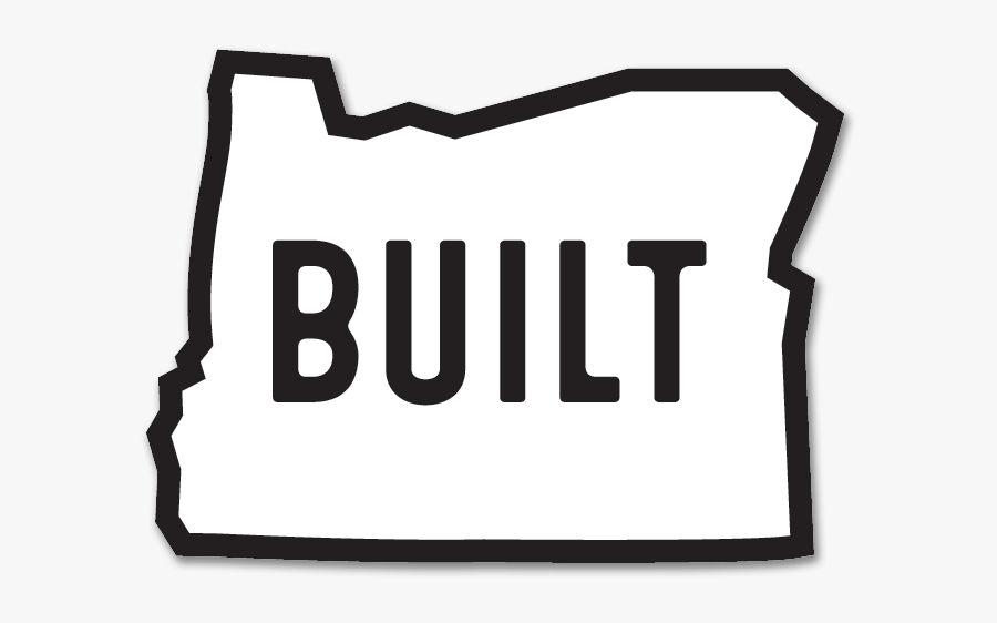 Built Oregon - - Built Oregon, Transparent Clipart