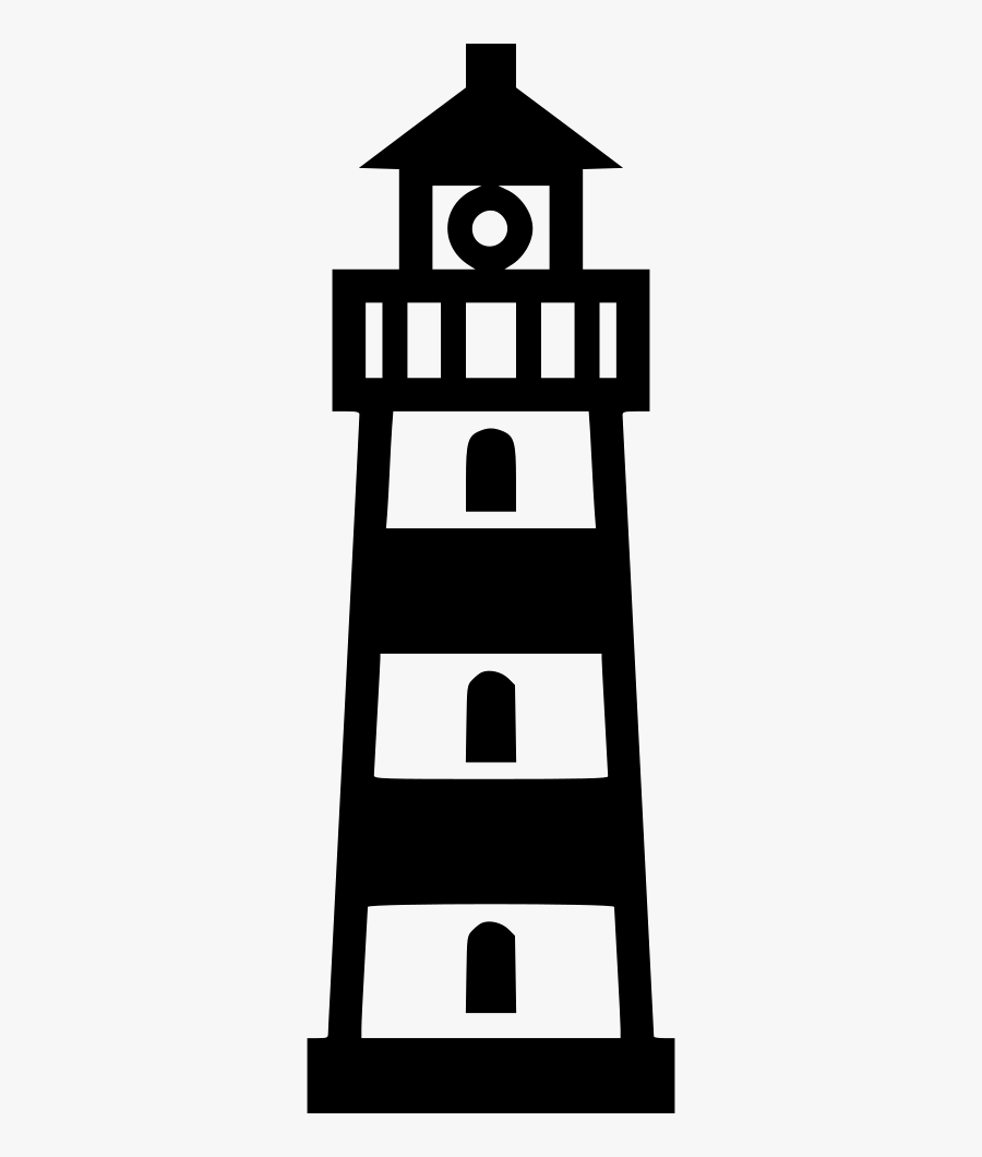 Svg Png Icon Free - Lighthouse Icon Png, Transparent Clipart