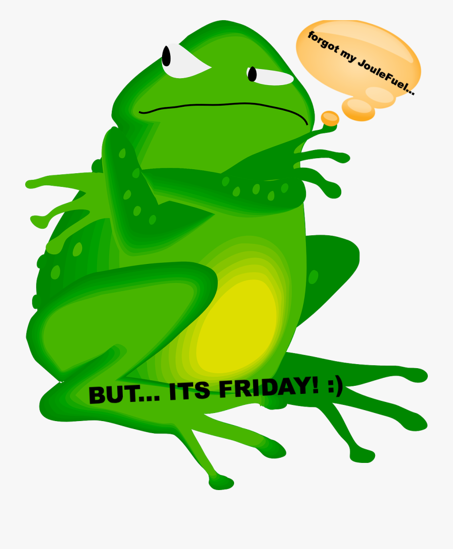 Grumpy Frog Clipart, Transparent Clipart