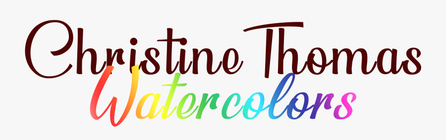 Christine Thomas - Calligraphy, Transparent Clipart