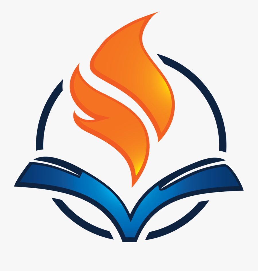 Pulpit Aflame Emblem Only, Transparent Clipart