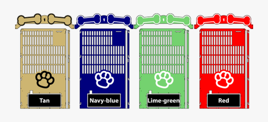 Custom Dog Kennel Gate Colors - Home Door, Transparent Clipart