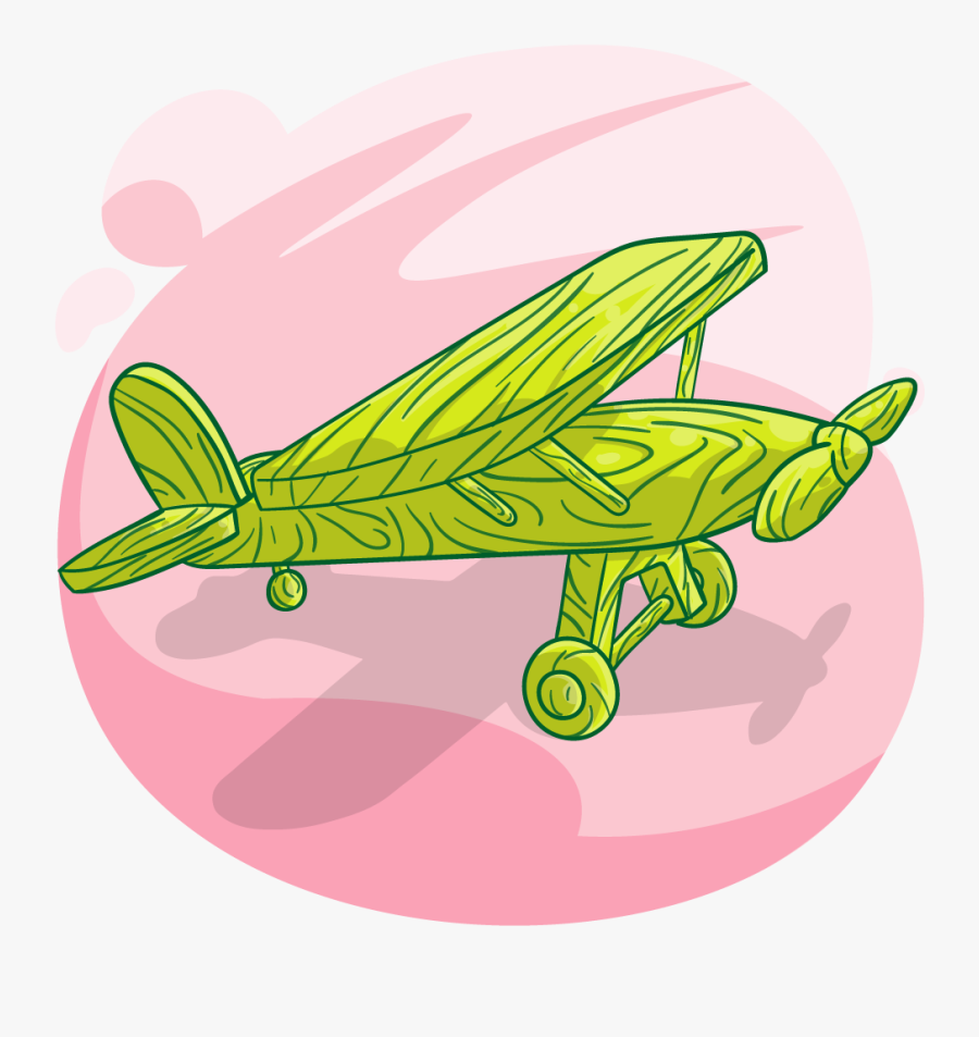 Monoplane, Transparent Clipart