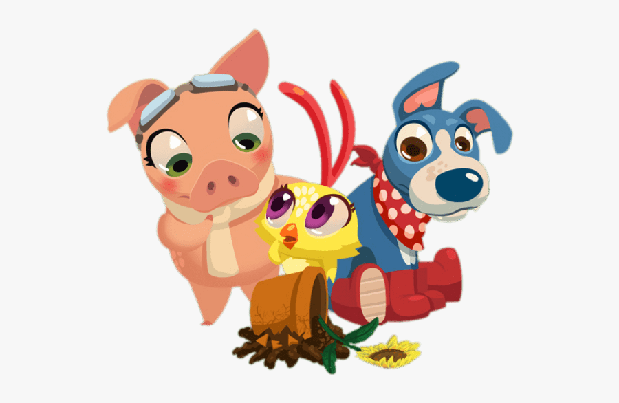 Farm Heroes Saga Friends - Farm Heroes Saga Clipart, Transparent Clipart