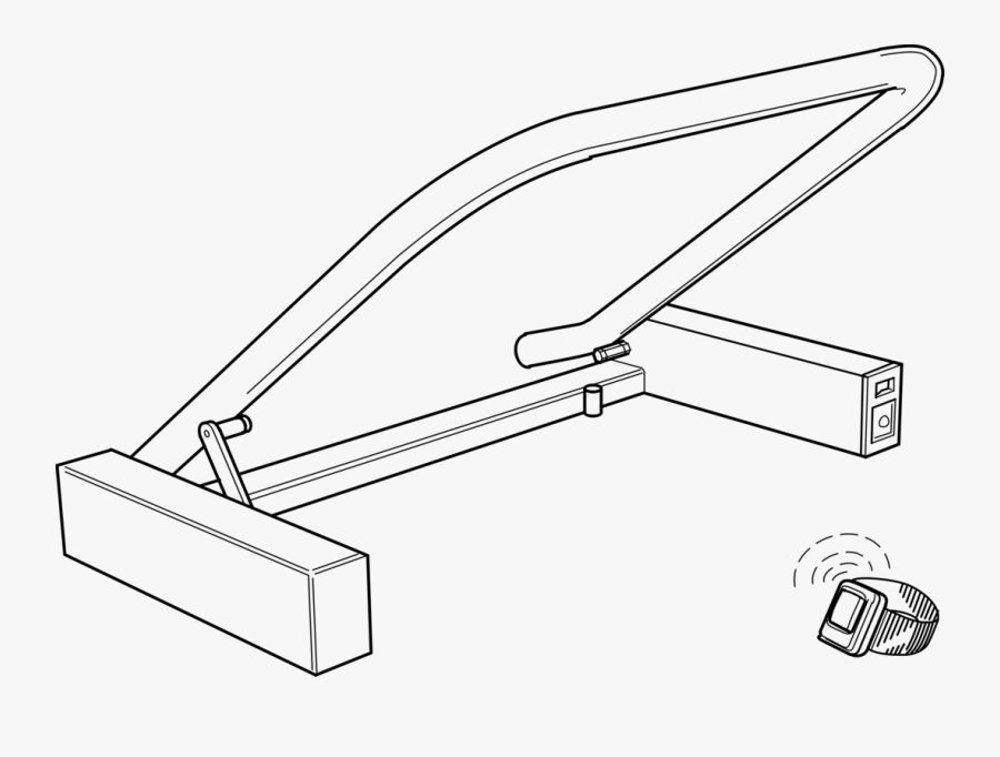 Wireless Electronic Motorcycle Start Gate - Startgate, Transparent Clipart