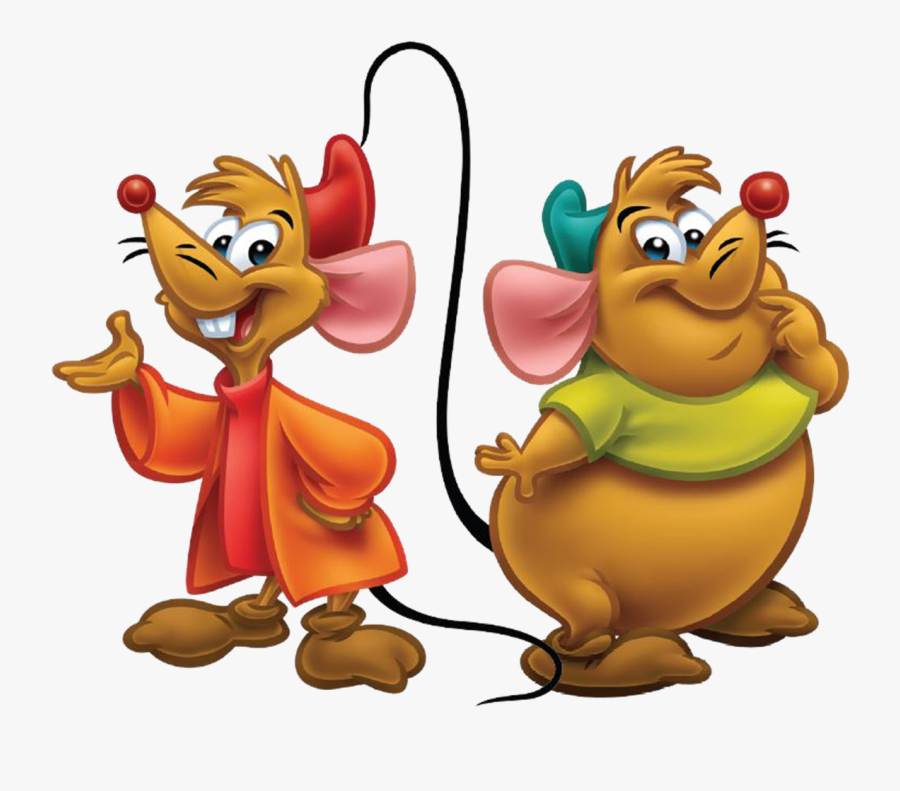 Jaq And Gus - Cinderella Mice Png, Transparent Clipart