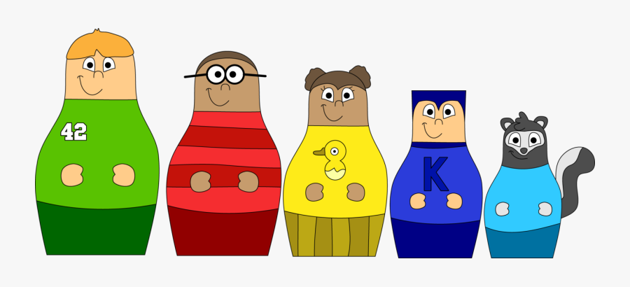 Transparent Russian Nesting Dolls Clipart - Higglytown Heroes Nesting Dolls, Transparent Clipart