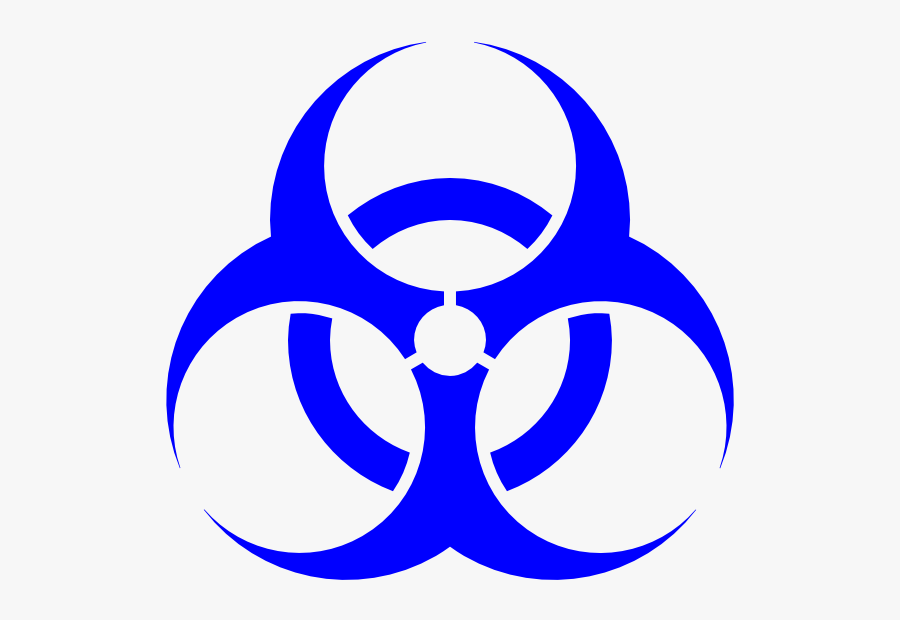 Biohazard Symbol, Transparent Clipart