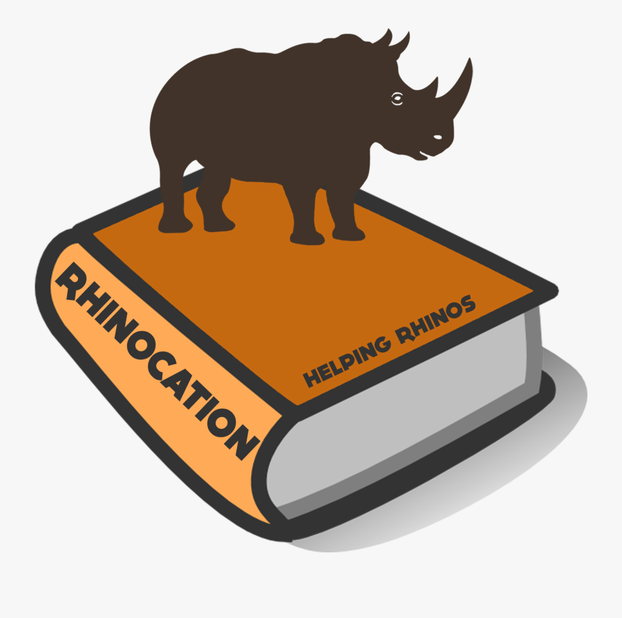 Rhinocation - Helping Rhinos, Transparent Clipart