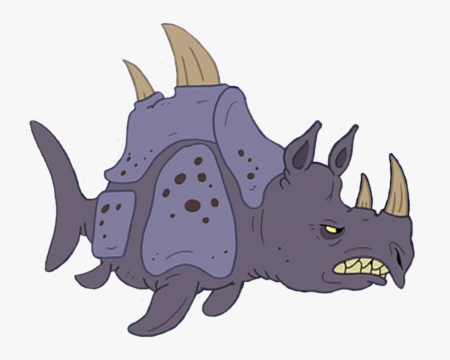 Encyclopedia Spongebobia - Sea Rhinoceros Spongebob, Transparent Clipart