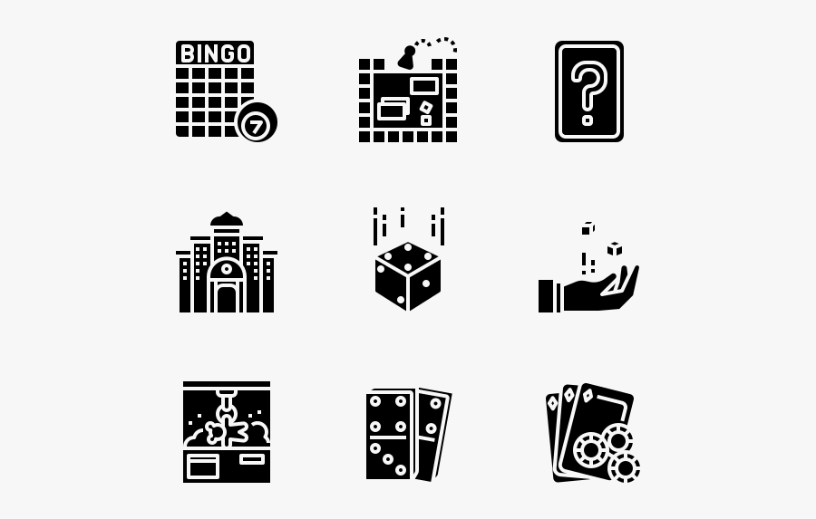 Gaming Gambling - Free Building 3d Icon Png, Transparent Clipart