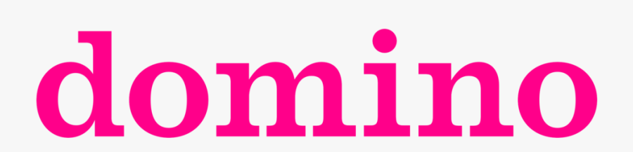 Domino Magazine Logo Transparent, Transparent Clipart
