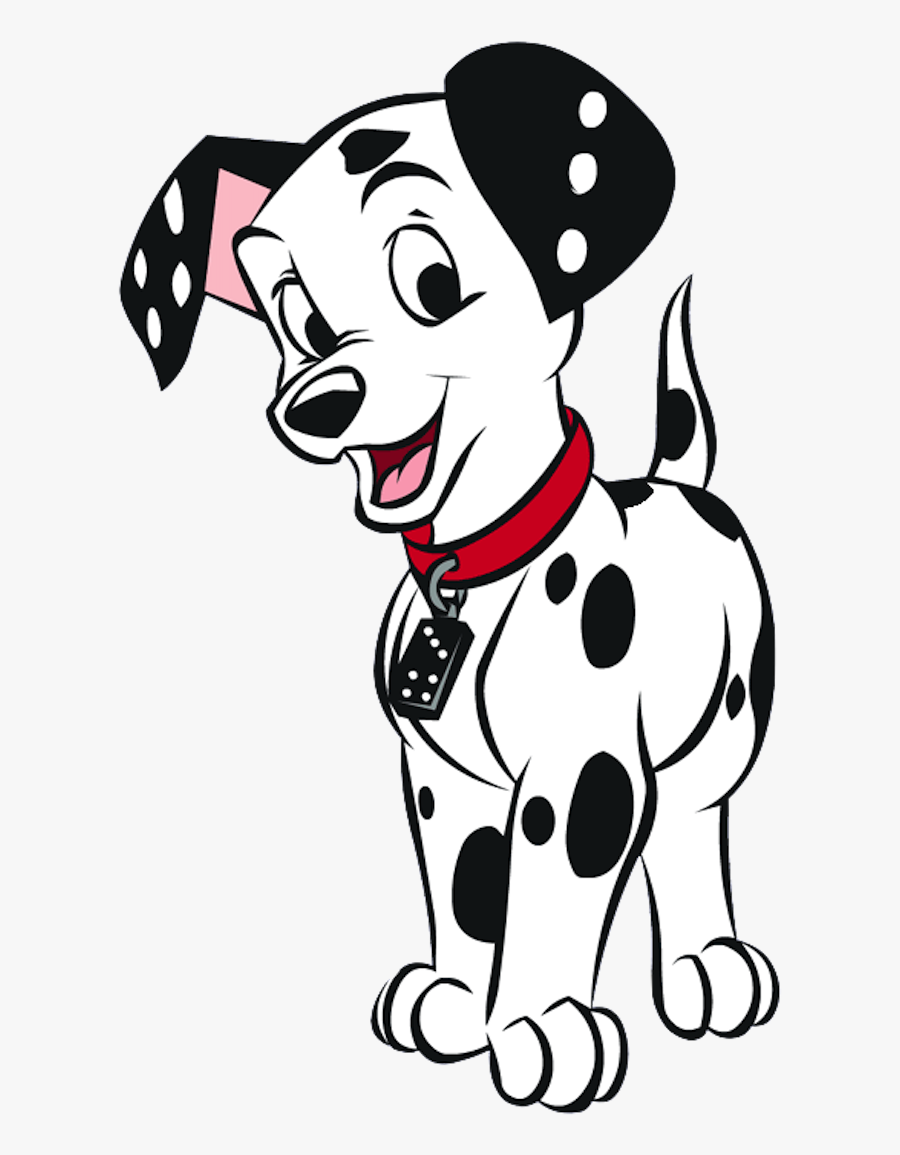 Domino - 101 Dalmatians Name Tags, Transparent Clipart