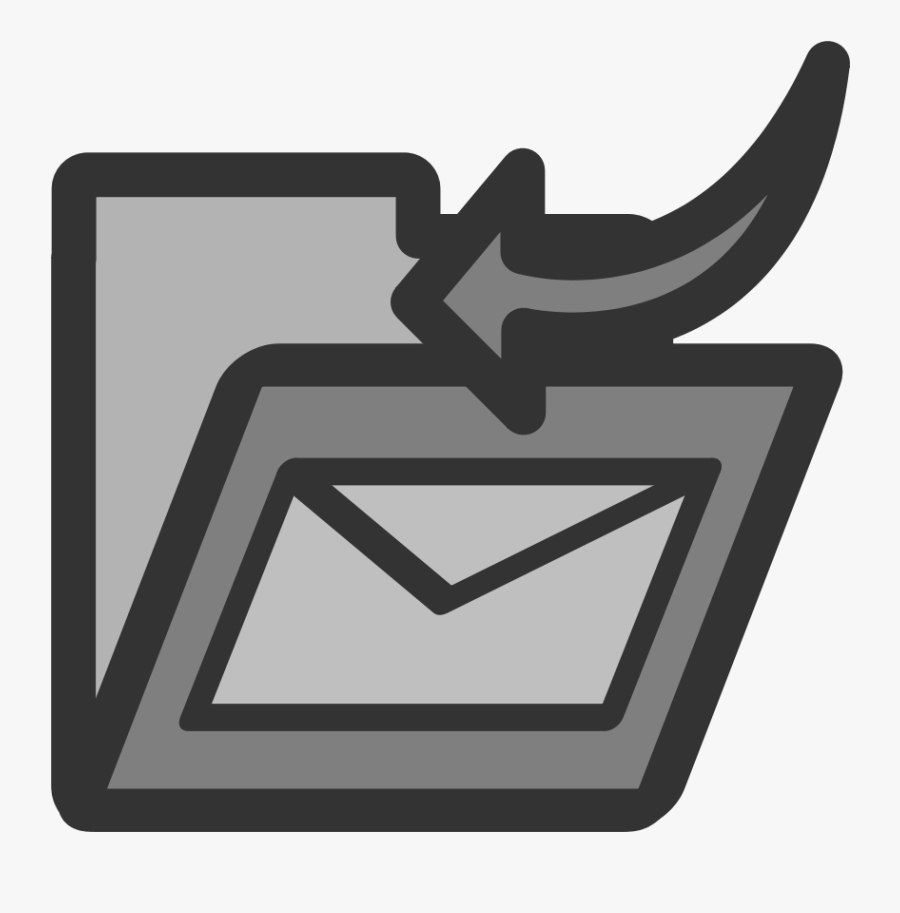 Folder Inbox Clipart, Vector Clip Art Online, Royalty - Green Arrow Up, Transparent Clipart