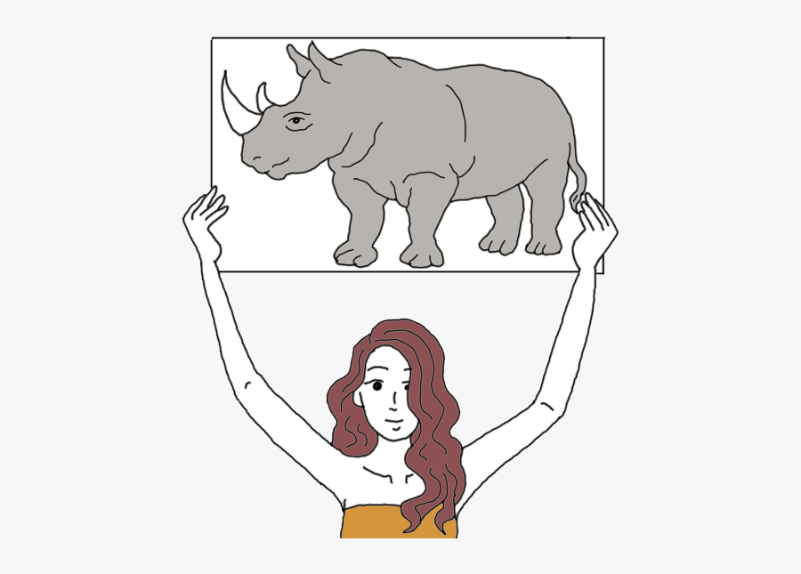 Rhinoceros - Rhino Symbolism, Transparent Clipart