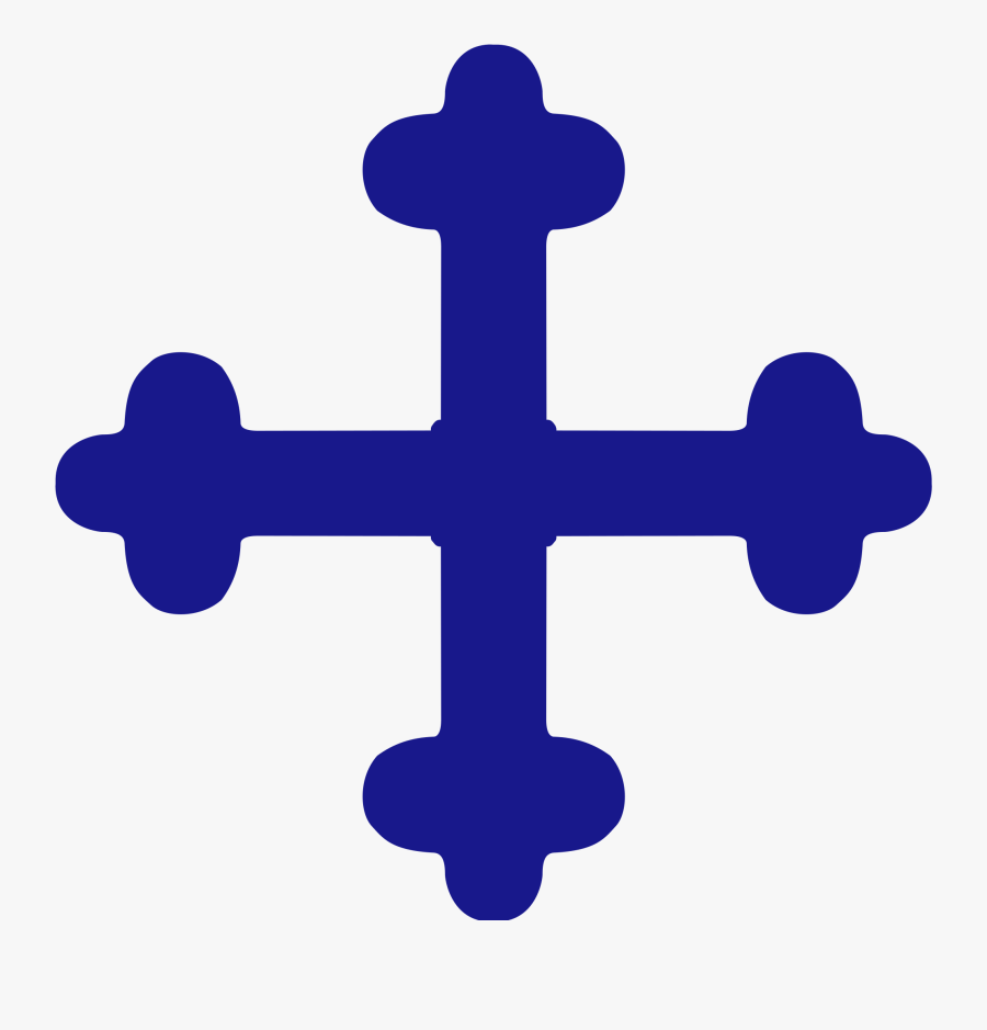 File - Lazarus Cross1 - Svg - Wikimedia Commons Vector - Symbol Of Parsi Religion, Transparent Clipart