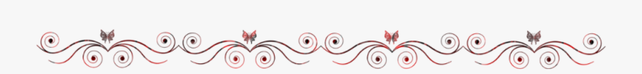 Line Clipart Elegant - Carmine, Transparent Clipart