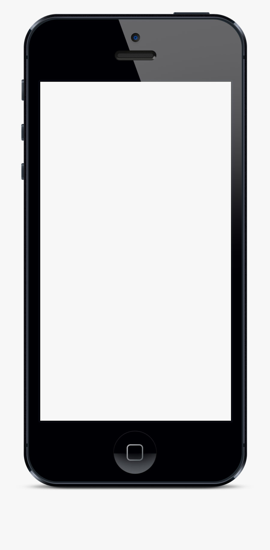 Black Iphone Transparent Background, Transparent Clipart