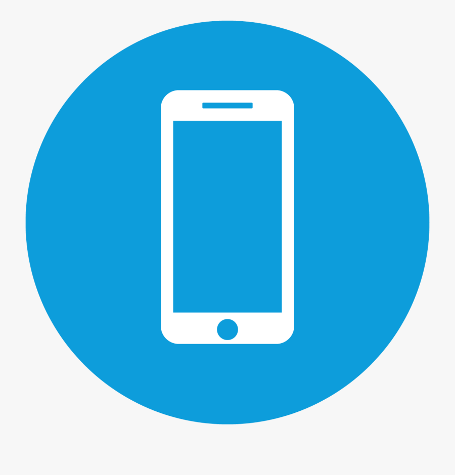 Blue Smart Phone Icon Clipart , Png Download Phone Icon Png Blue