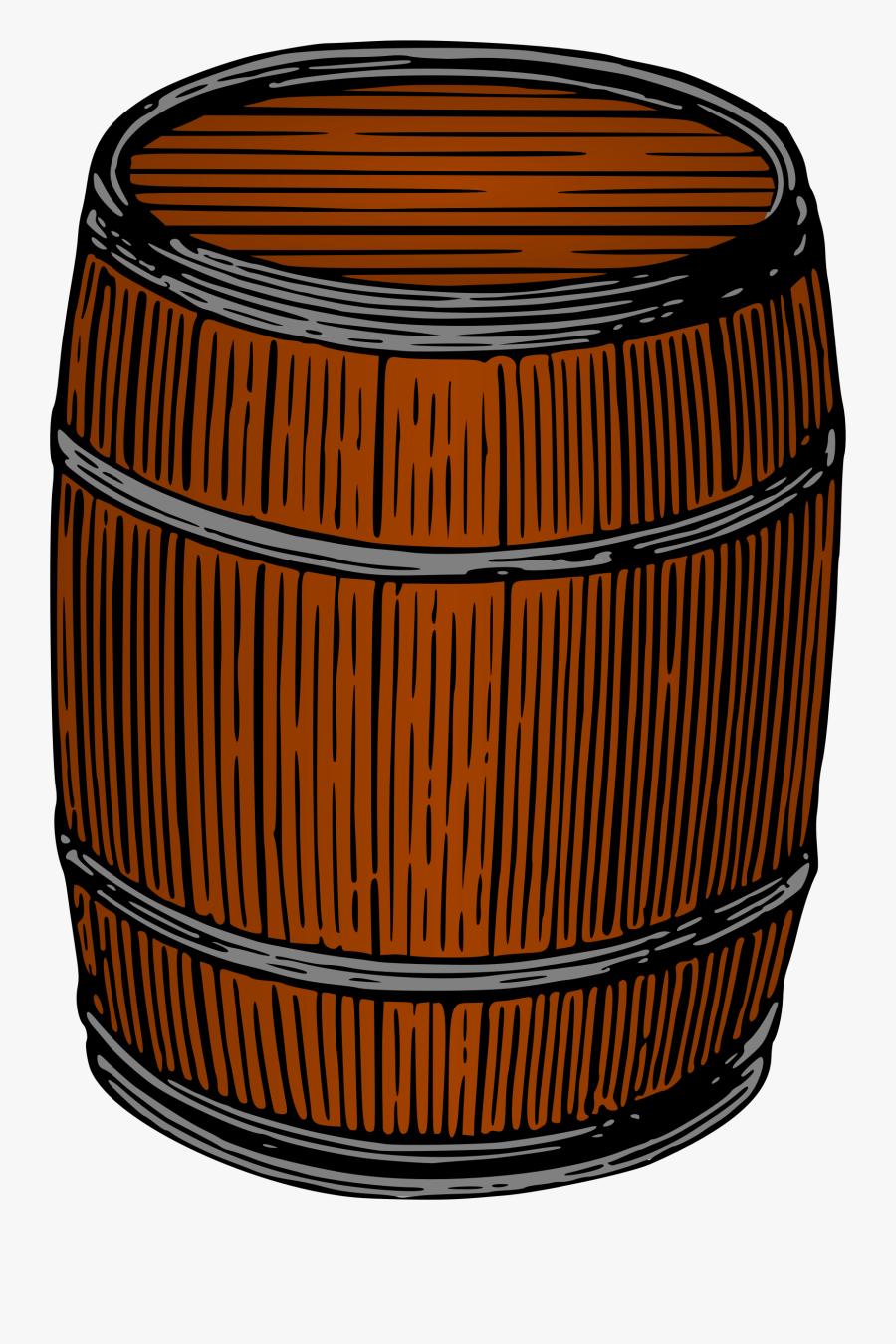 Barrel - Keg Clipart, Transparent Clipart