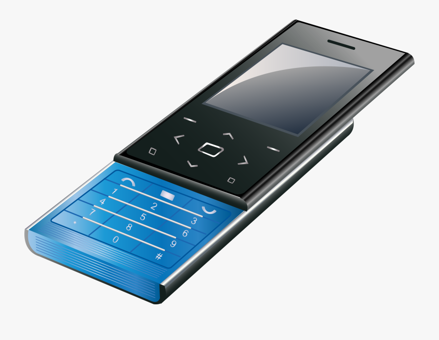 Feature Phone, Transparent Clipart