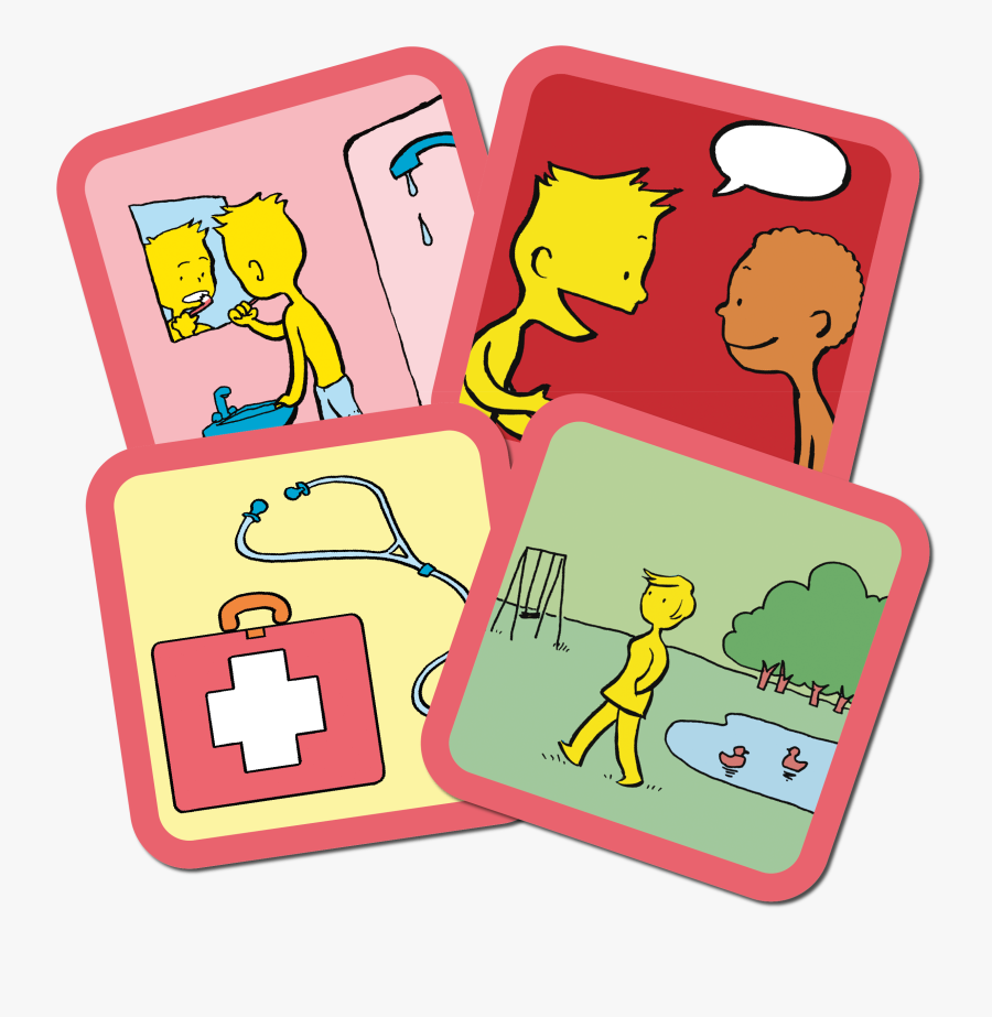 Talkingmats Healthandwellbeing - Cartoon, Transparent Clipart