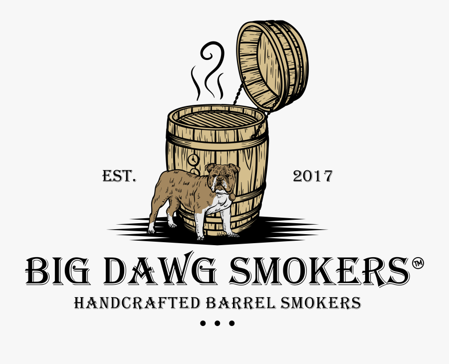 Big Dawg Smokers - Illustration, Transparent Clipart