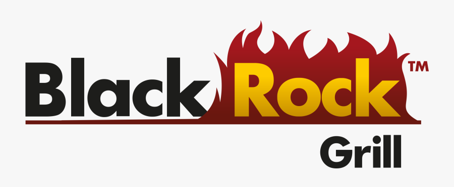 Black Rock Grill Logo, Transparent Clipart
