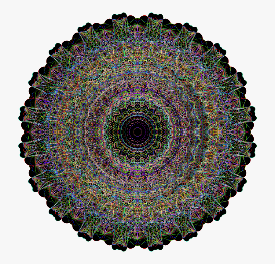 Symmetry,purple,circle - Circle, Transparent Clipart