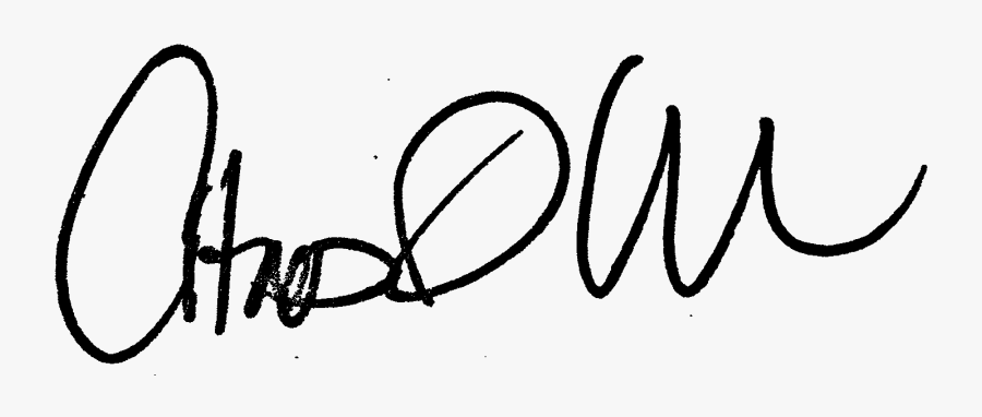 Signature - Drawing, Transparent Clipart