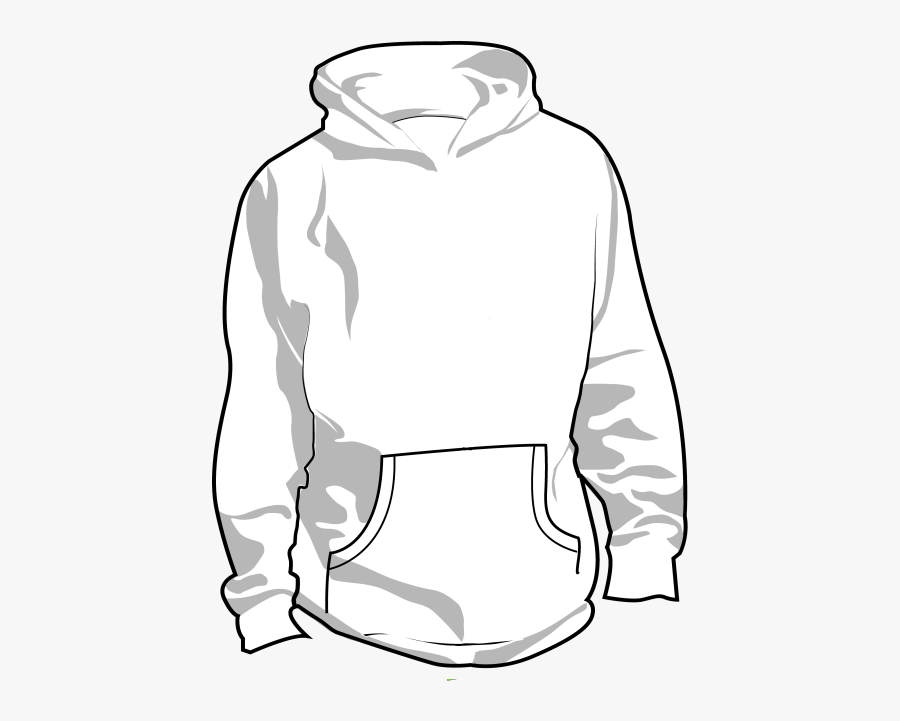 With Printed Wording To - Hoodie Template, Transparent Clipart