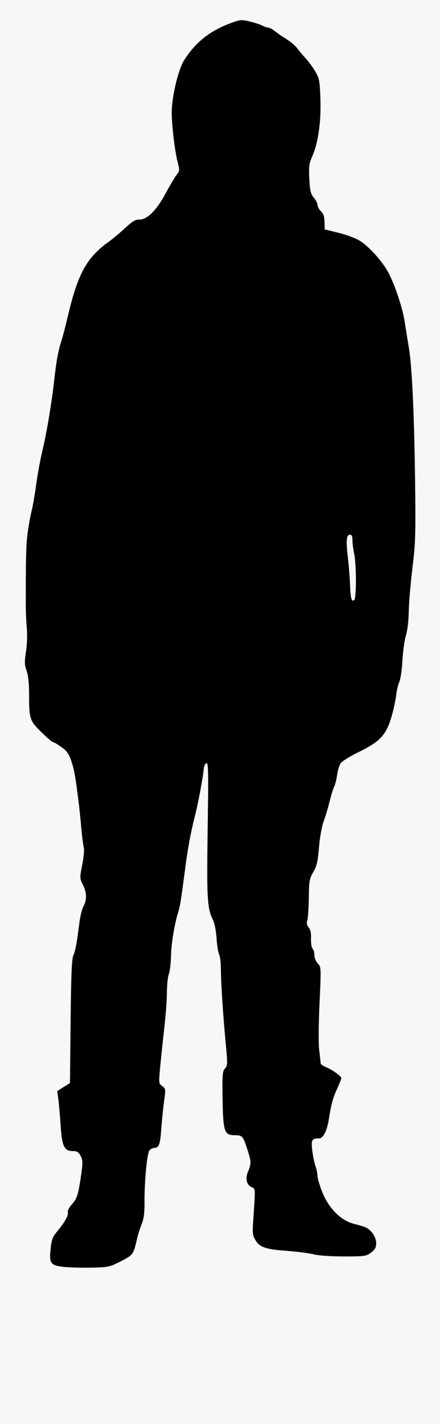 Hoodie Silhouette Person Photography - Man In Hoodie Silhouette, Transparent Clipart