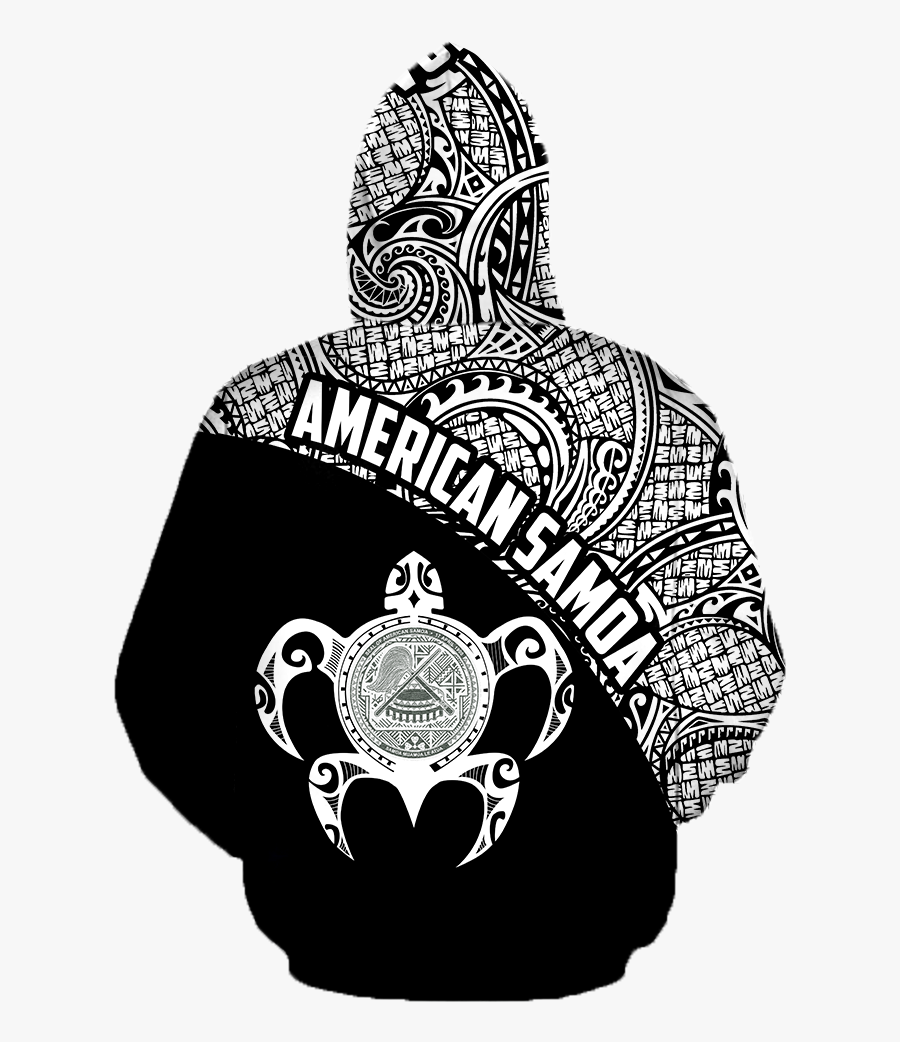 American Samoa Hoodie - Illustration, Transparent Clipart