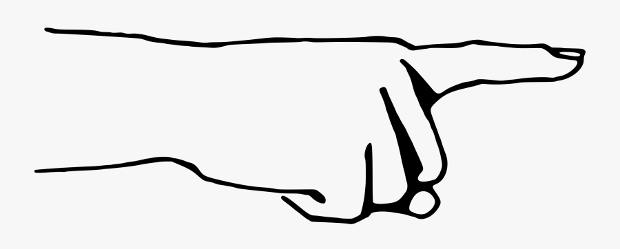 Transparent Hand Pointing Png - Hand Pointing Icon Clipart, Transparent Clipart
